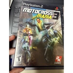 Motocross Mania 3 Sony PlayStation 2 PS2 Game with Manual NTSC 2K Games